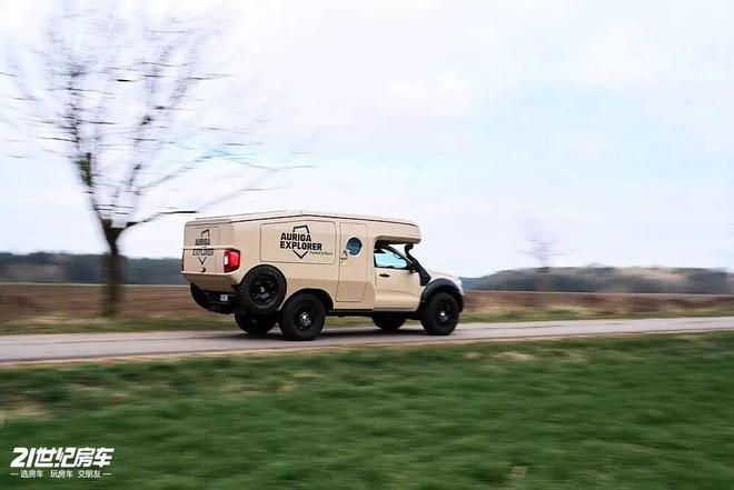Auriga Explorer越野露营车AG真人网页双备胎+流线车身！德国初创(图8)